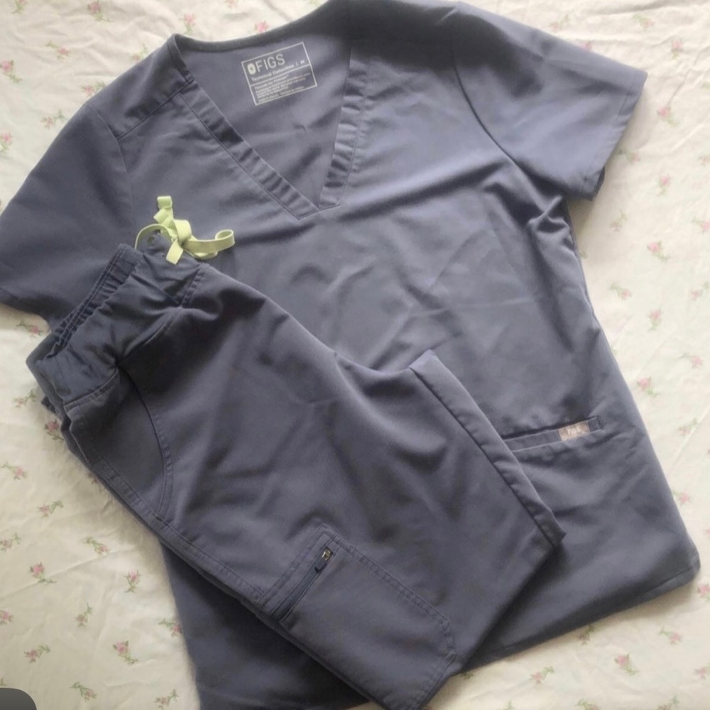 Figs xxs top pants xxsp grey are made style cherry is Livingston